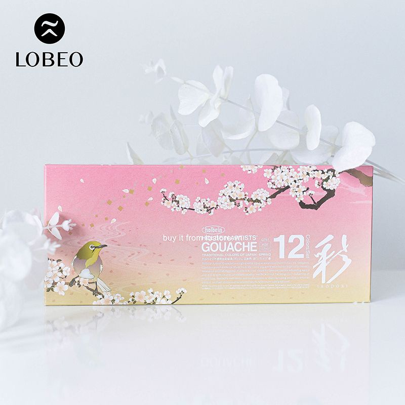 [LỖ STORE] Màu Gouache Holbein Limited 4 mùa 15ml set 12 màu