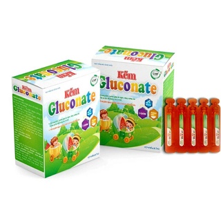  ✅ BỔ SUNG KẼM GLUCONATE HỘP 20 ỐNG 