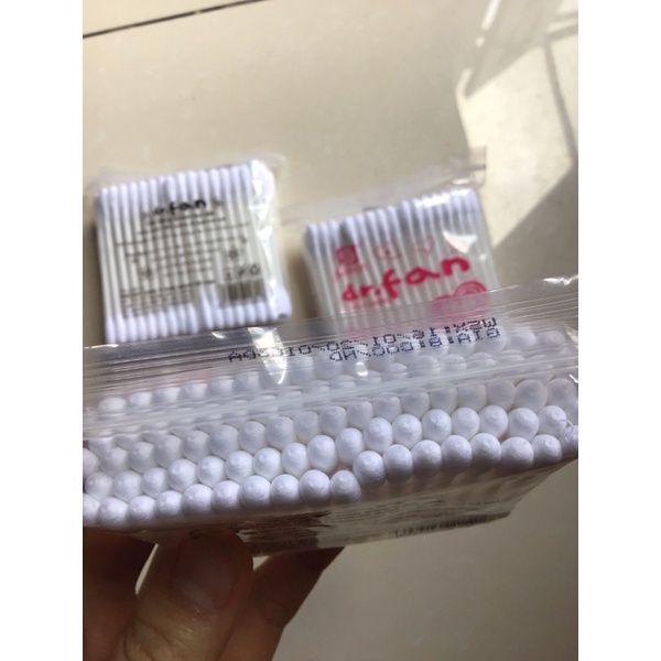 Tăm bông vệ sinh cao cấp người lớn Dr.fan gói 90 que
