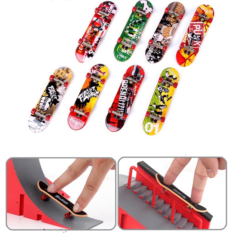 Bộ đồ chơi ván trượt mini bằng ngón tay vui nhộn
