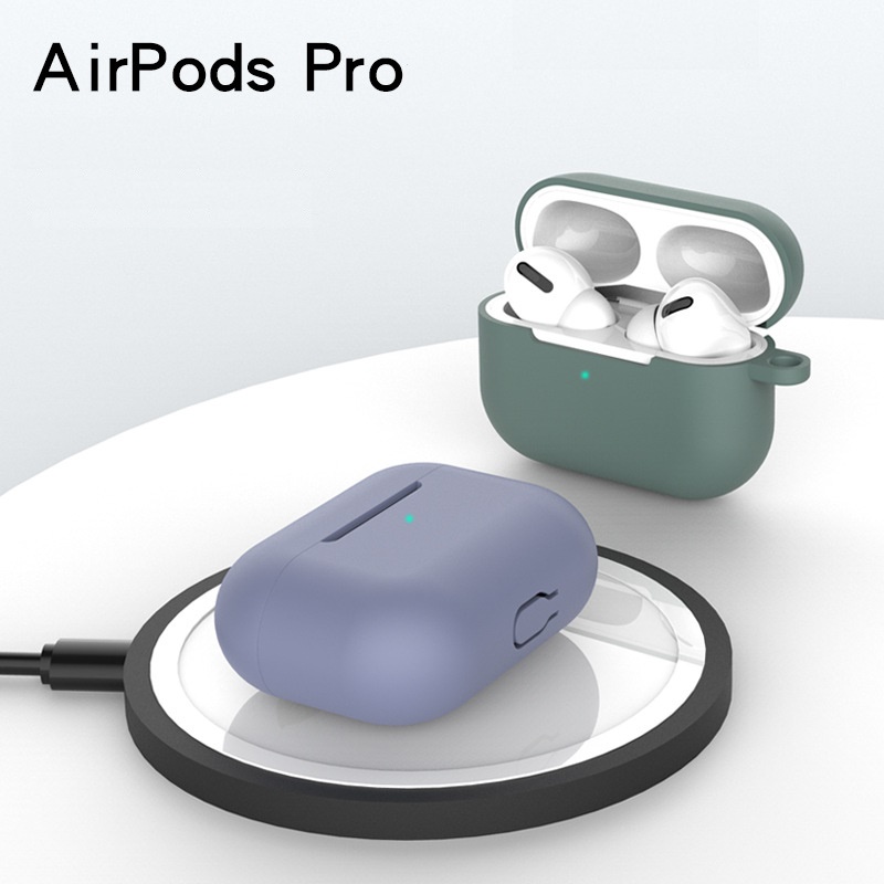 Vỏ Bọc Tai Nghe (Airpods Pro) Case Silicon dẻo nhiều màu - Minh An Saigon