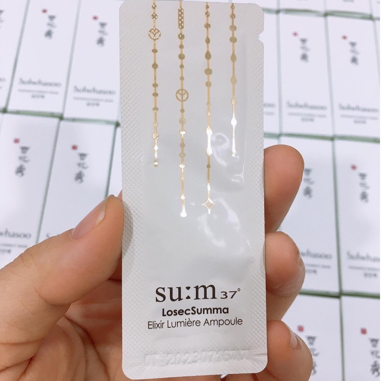 10 gói tinh chất trắng da sạm nám sum Elixir Lumiere Ampoule 1ml_𝗘𝗯𝗶𝘀𝘂 𝗖𝗼𝘀𝗺𝗲𝘁𝗶𝗰