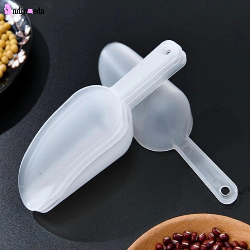 Muỗng Đong Đá/Bột/Bột/Cơm Bằng Nhựa Mini Đa Năng Cho Nhà Bếp/Tiệc Tùng