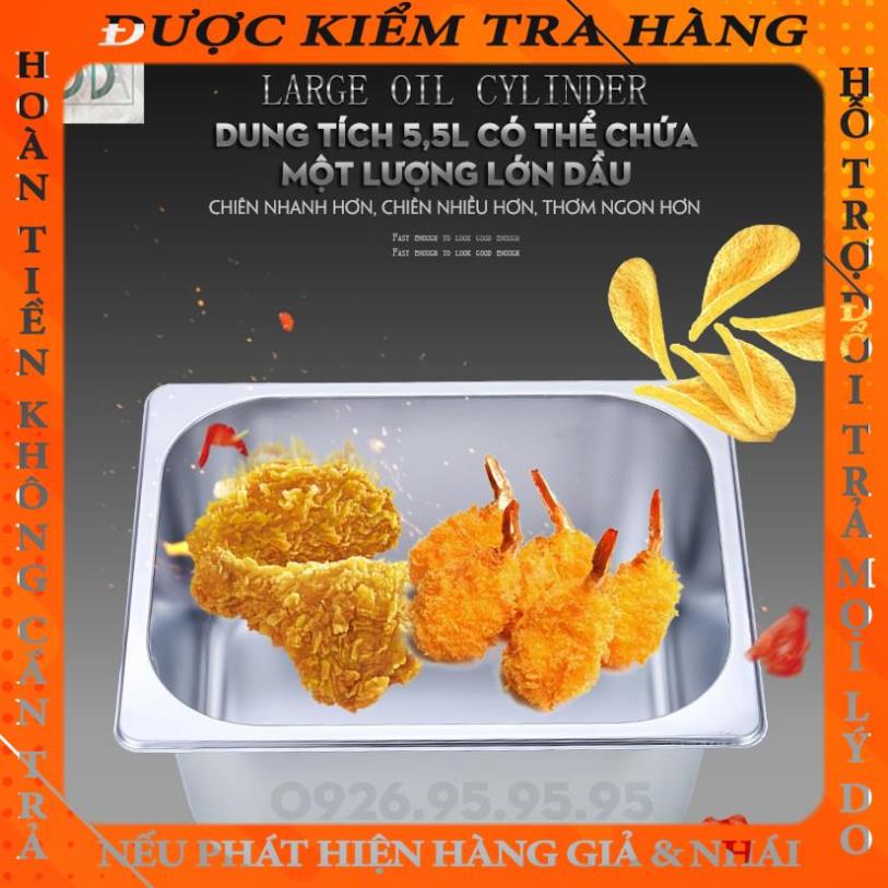 Bếp chiên đơn - Chiên, rán thực phẩm - Nồi chiên công nghiệp lelang