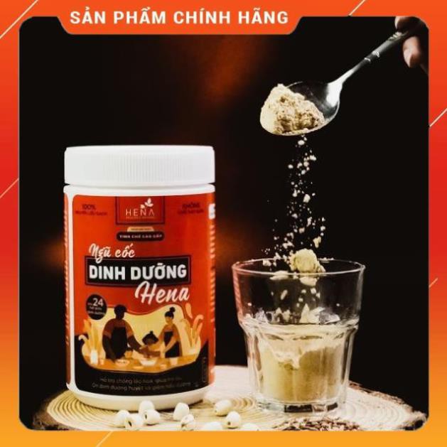 Mua ngay  Ngũ Cốc Ăn Sáng Cao Cấp HENA 500g , Bột Ngũ Cốc Dinh Dưỡng Cho Cả Gia Đình , 100% Nguyên Liệu Hữu Cơ