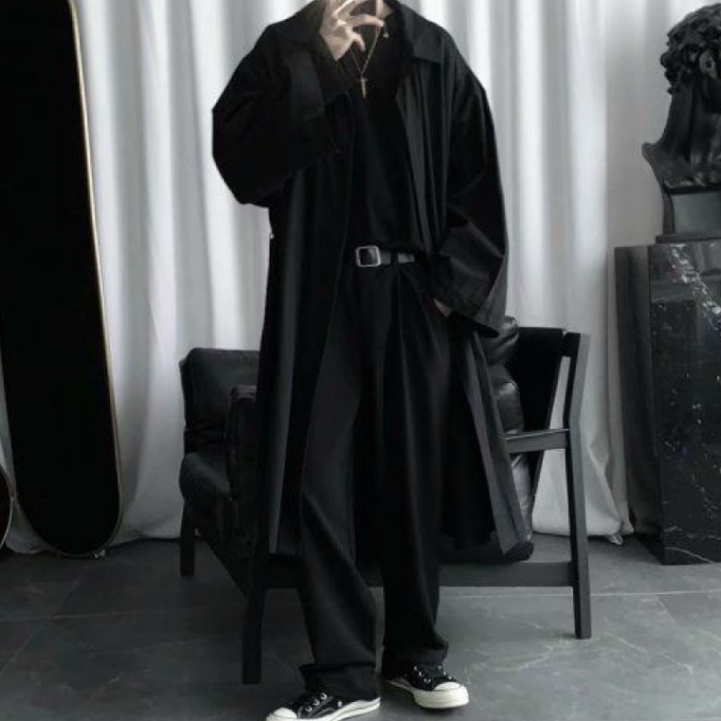 Chiếc áo mỏng Áo Sơ Mi Mỏng  Áo khoác tay dài cổ bẻ thời trang phong cách Hàn Quốc dành cho nam MàU đơN GiảN Unisex áO LớN KíCh ThướC đơN GiảN QuầN áO Nam GiớI