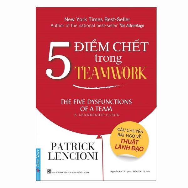 Sách - 5 Điểm Chết Trong Teamwork - 8935086846544
