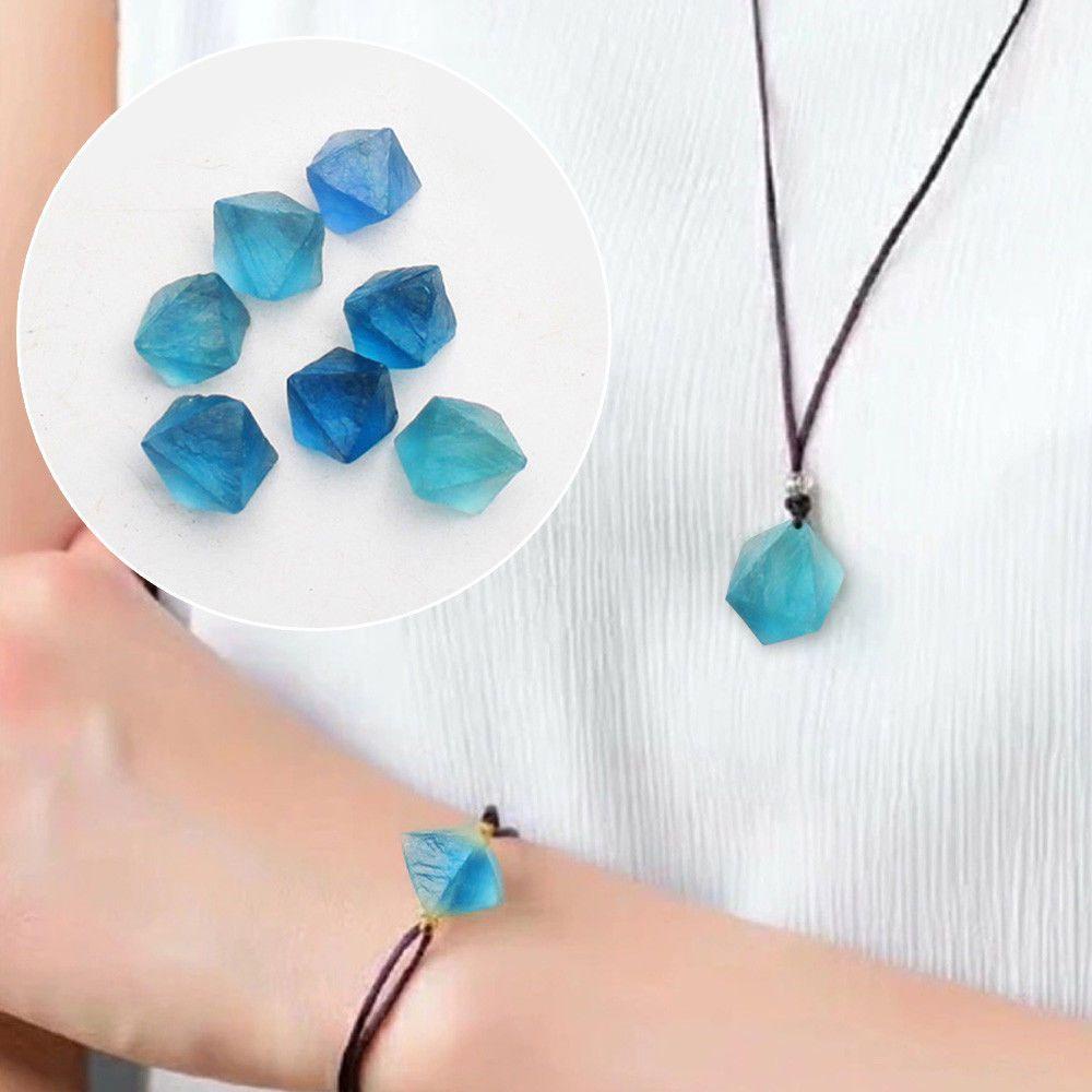 LLOYD Đá Fluorite Xanh Lam Tự Nhiên Dạng Thô Dùng Làm Trang Sức