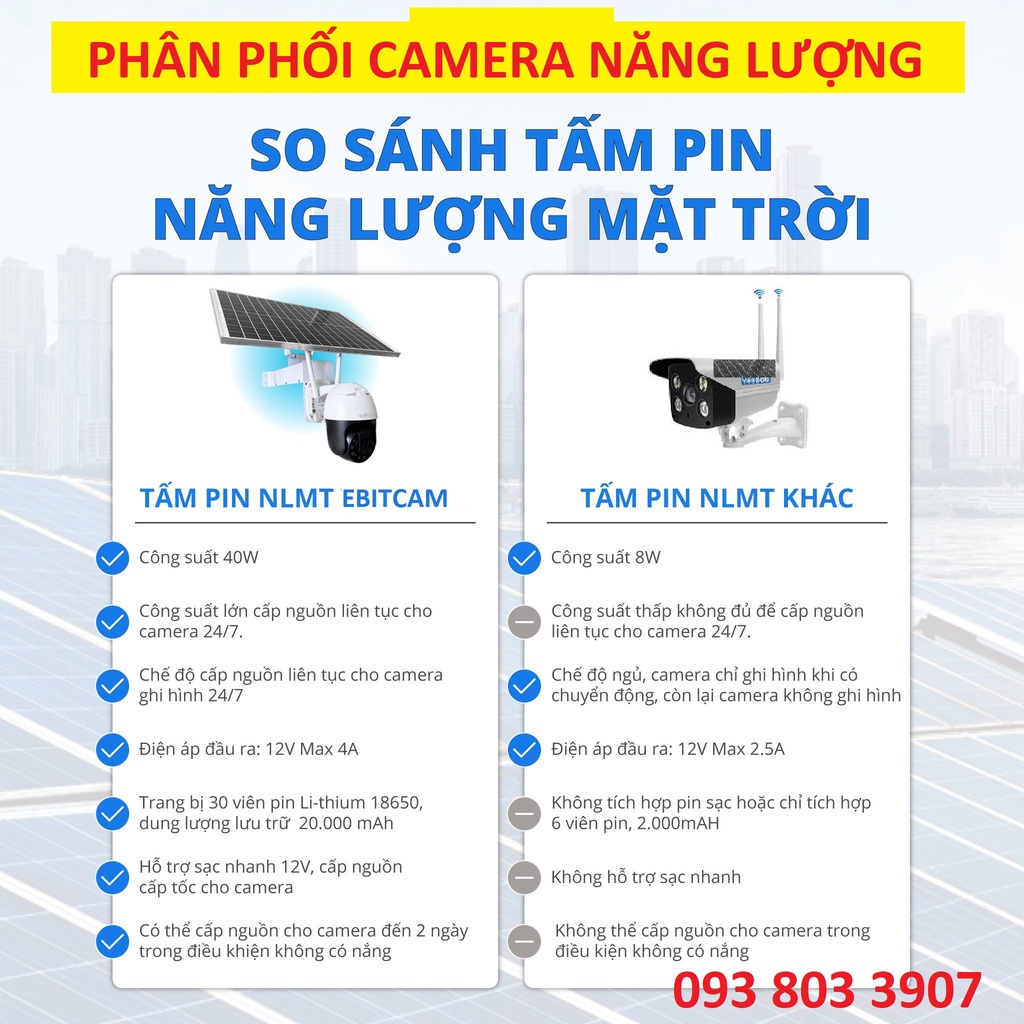 CAMERA NĂNG LƯỢNG MẶT TRỜI SIM 4G EBITCAM MỚI 2023 - XÀI NGOÀI TRỜI .camera dùng SIM 4G để phát internet và truyề