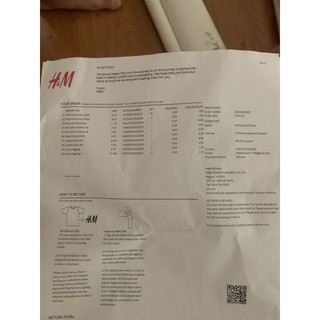 set 3 yếm cổ hoạ tiết HM auth 0-4y