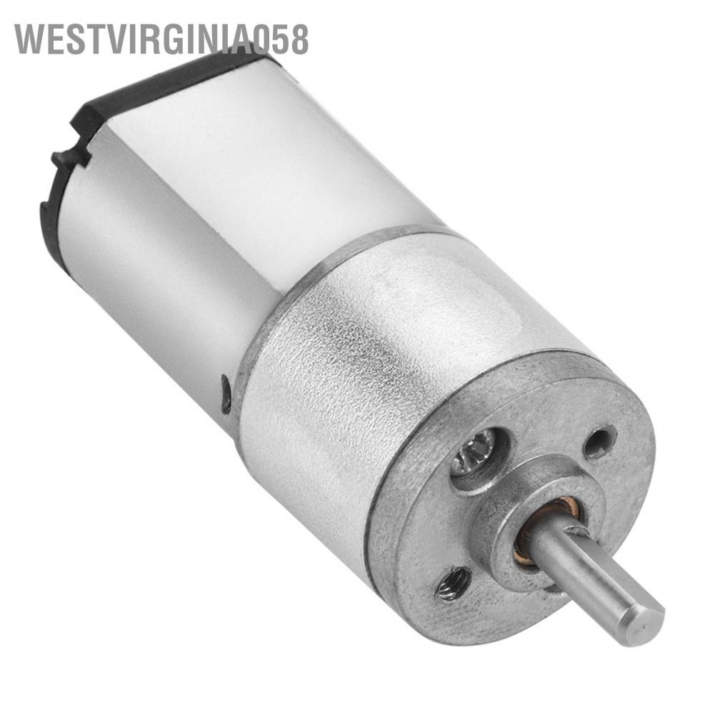 Westvirginia058 Động cơ bánh răng chính xác cao DC 6V / 12V 16GA030 cho Khóa điện tử xe thông minh