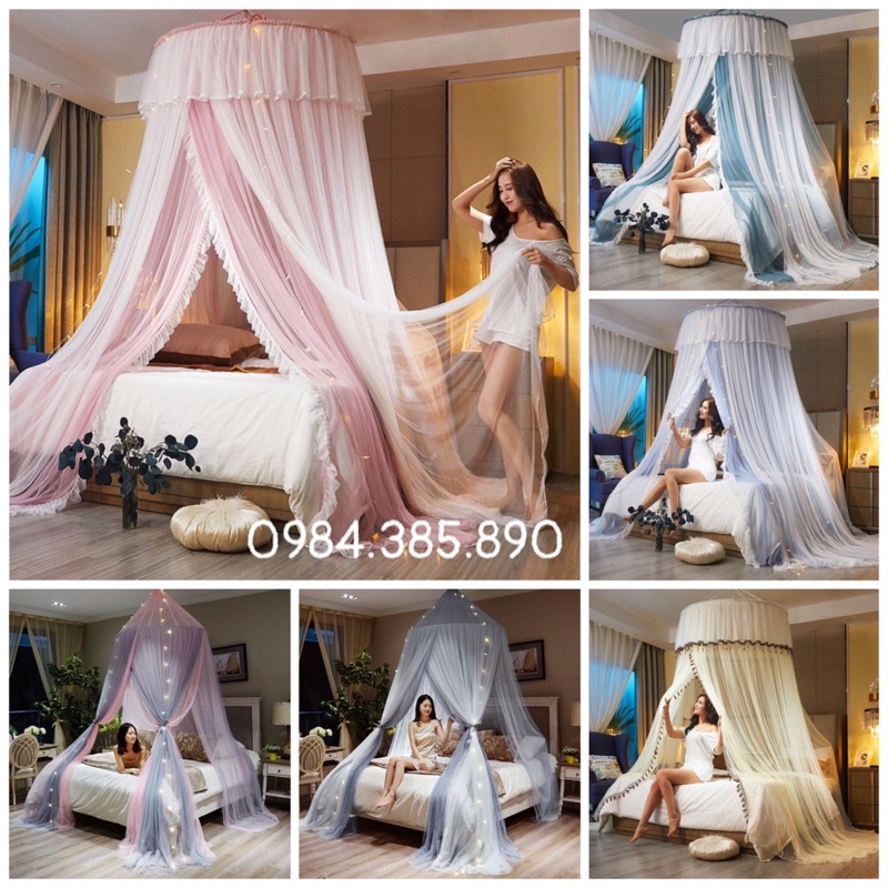 Màn công chúa 2 lớp cao cấp