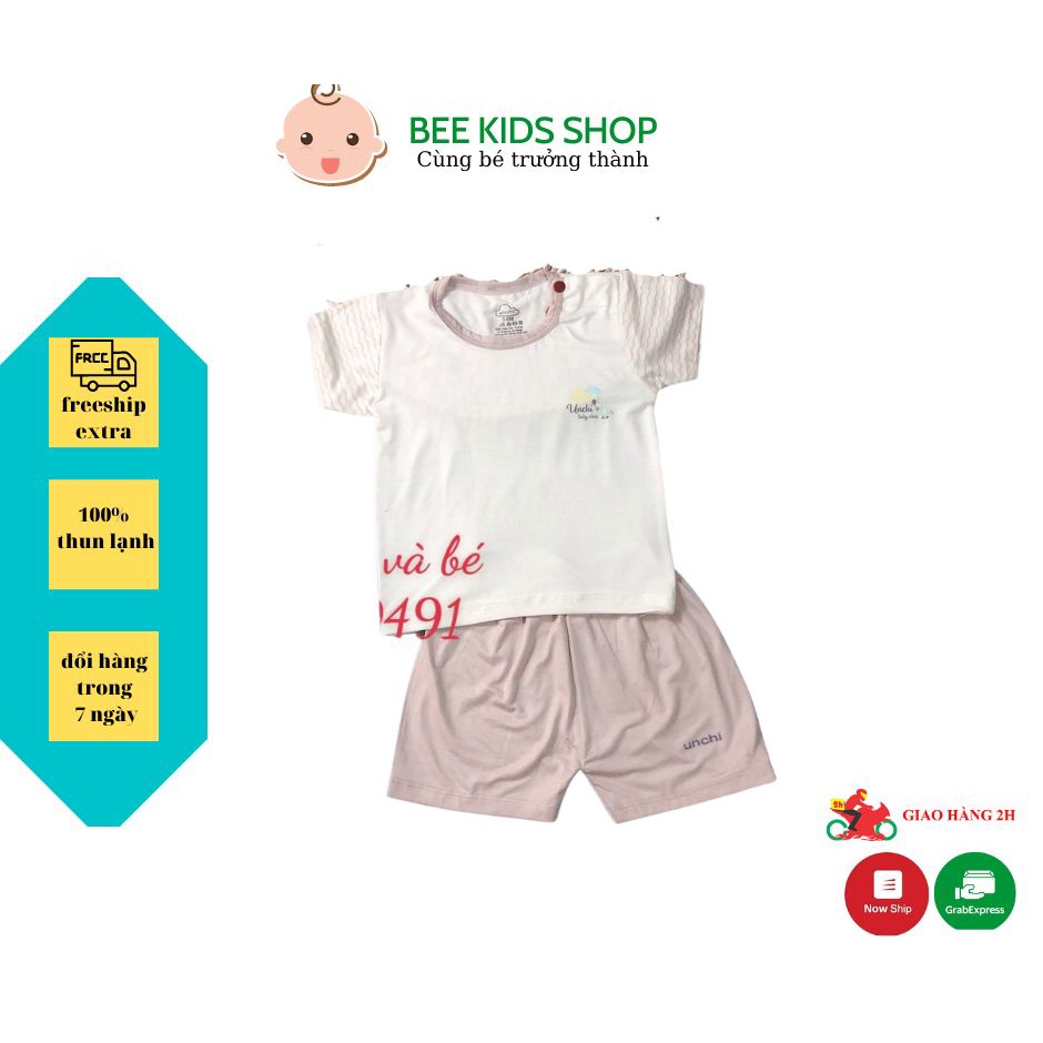 Bộ Cộc Tay Cho Bé 💖FREE SHIP💖 bộ cộc unchi phối tay kẻ