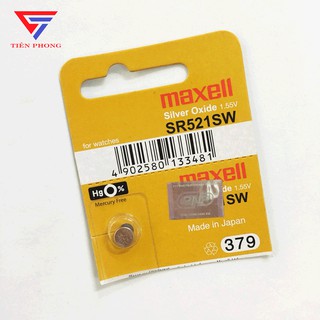 Pin Đồng Hồ Maxell SR521SW/379 chính hãng