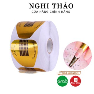 Giấy form móng đắp gel , đắp bột Q037