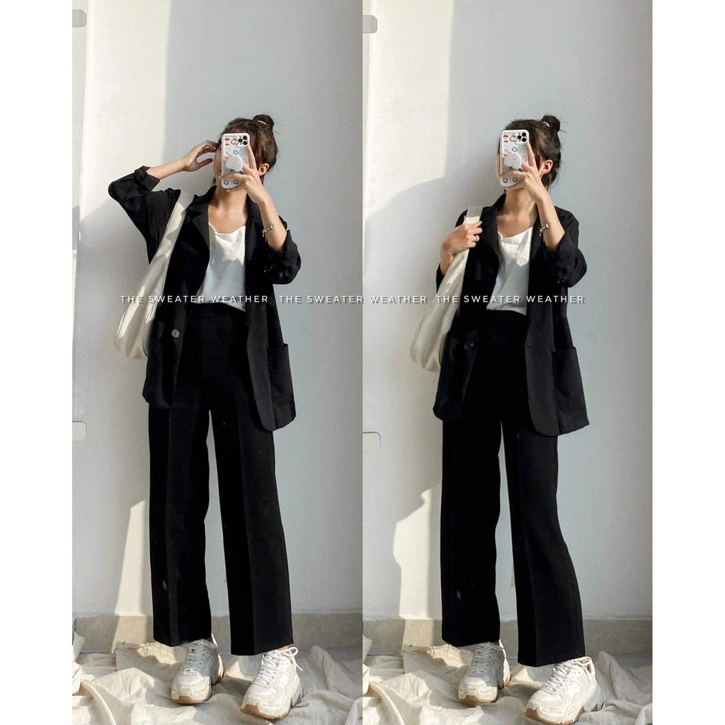 [Mã SKAMCLU7 giảm 10% tối đa 50K đơn 0Đ] Áo vest trơn voan mỏng, áo blazer voan dài tay | BigBuy360 - bigbuy360.vn