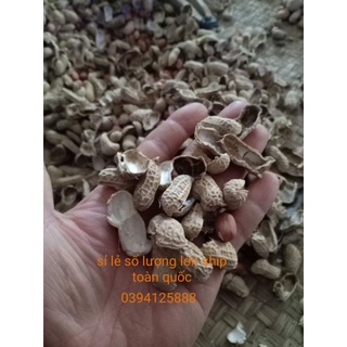 vỏ lạc đậu phộng 1kg dùng để trồng lan hoặc cây cảnh