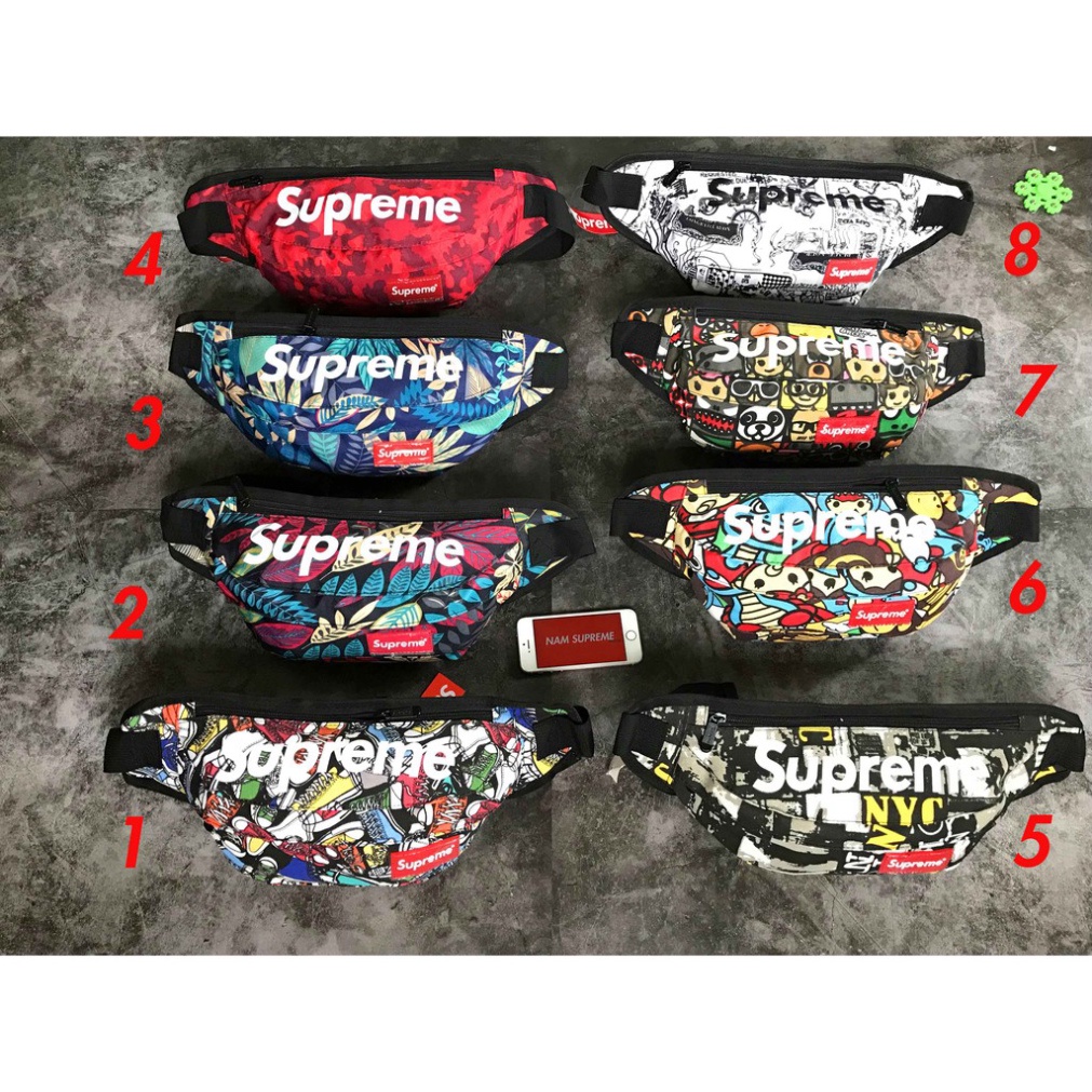 túi xách chéo supreme Túi dạ dày supreme giá cực mềm / phong thái korea | cam đoan chất lượng - tunshop310