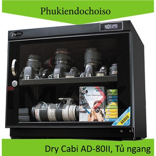 Tủ chống ẩm dry cabi ad-80 ii, 80l ngang