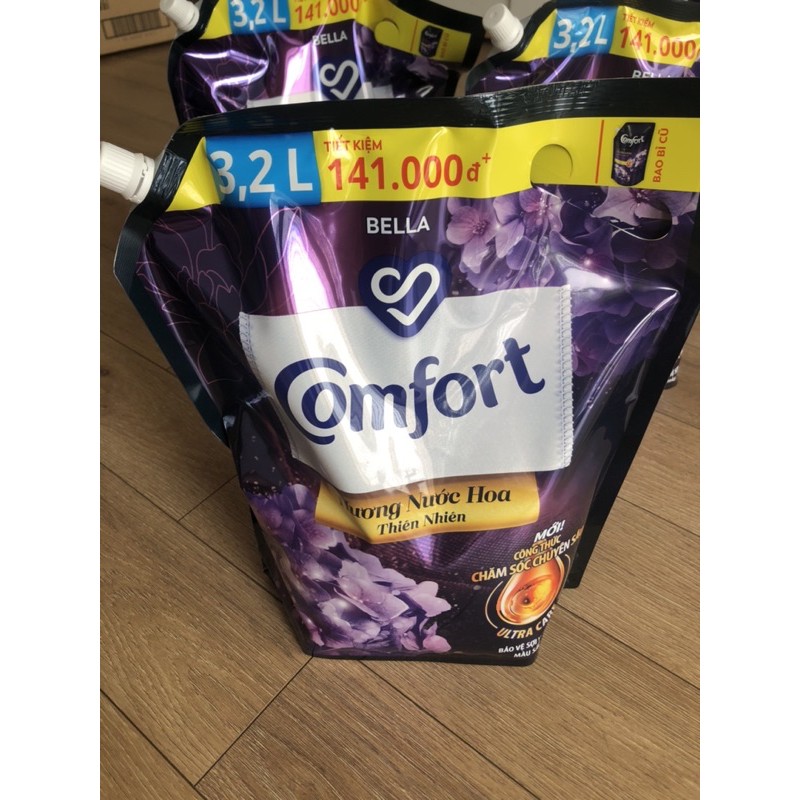 Nước xả comfort hương nước hoa bella 3.2 lít