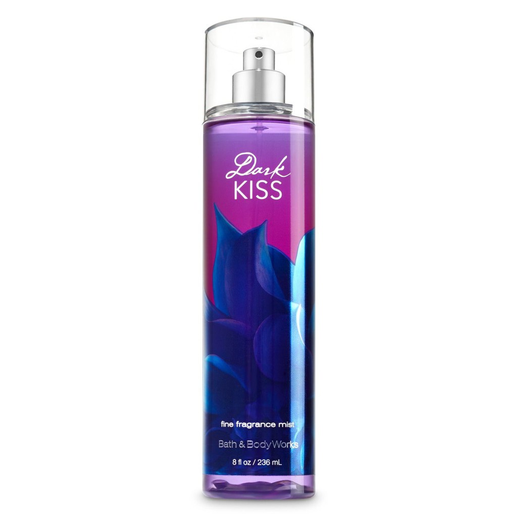 Xịt thơm toàn thân Bath &amp; Body Works - DARK KISS (236mL)