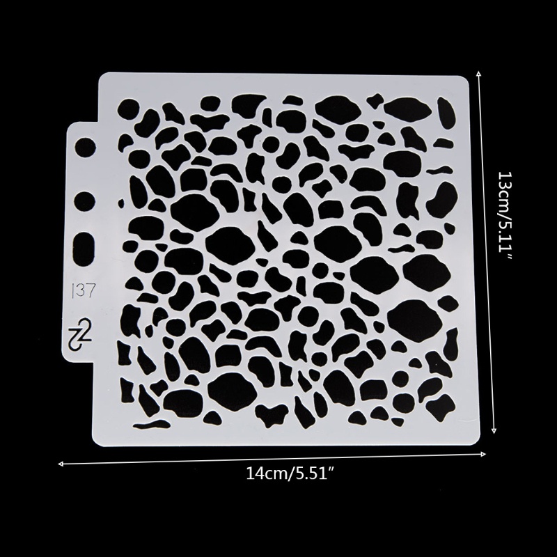 Khuôn Cắt Giấy Làm Từ Kim Loại Hình Học Trang Trí Scrapbook