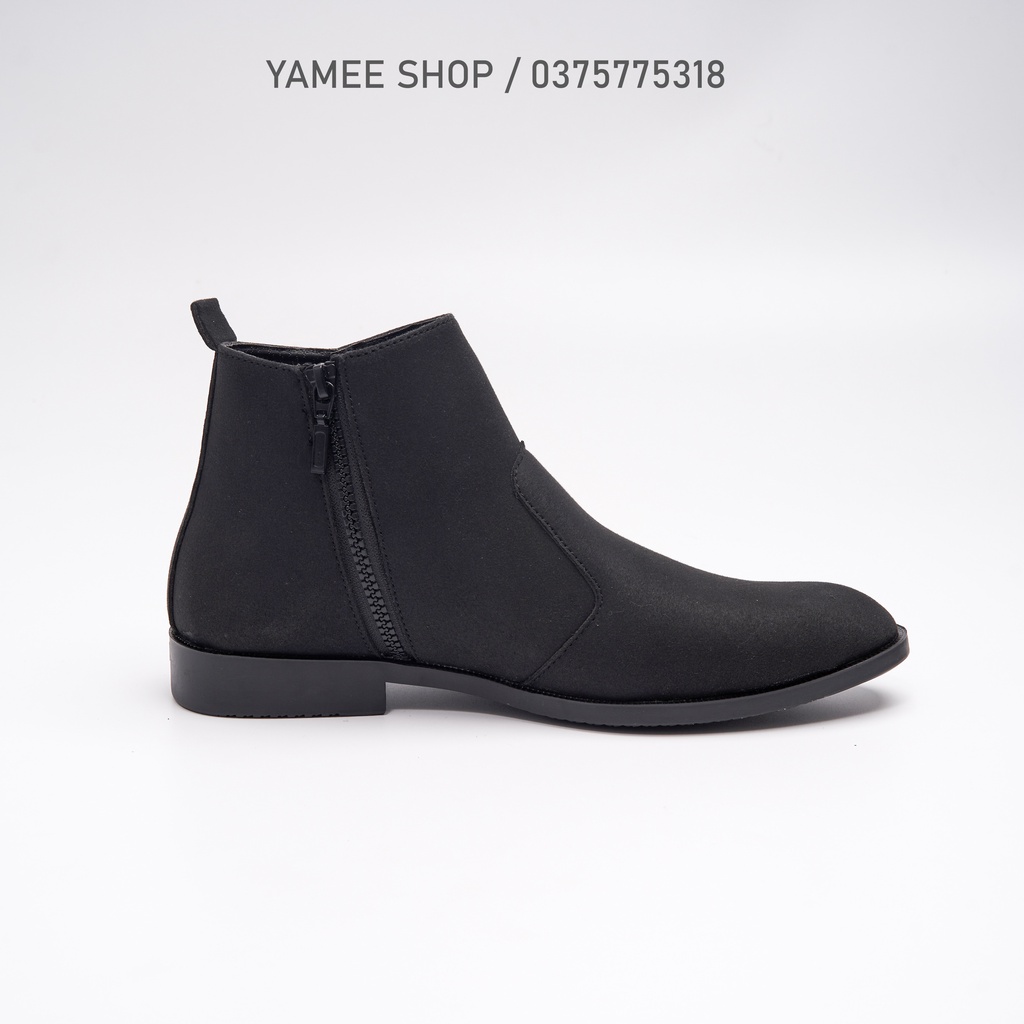 Giày Chelsea Boots Classic da lộn, cổ khóa, đế khâu chắc chắn | BigBuy360 - bigbuy360.vn