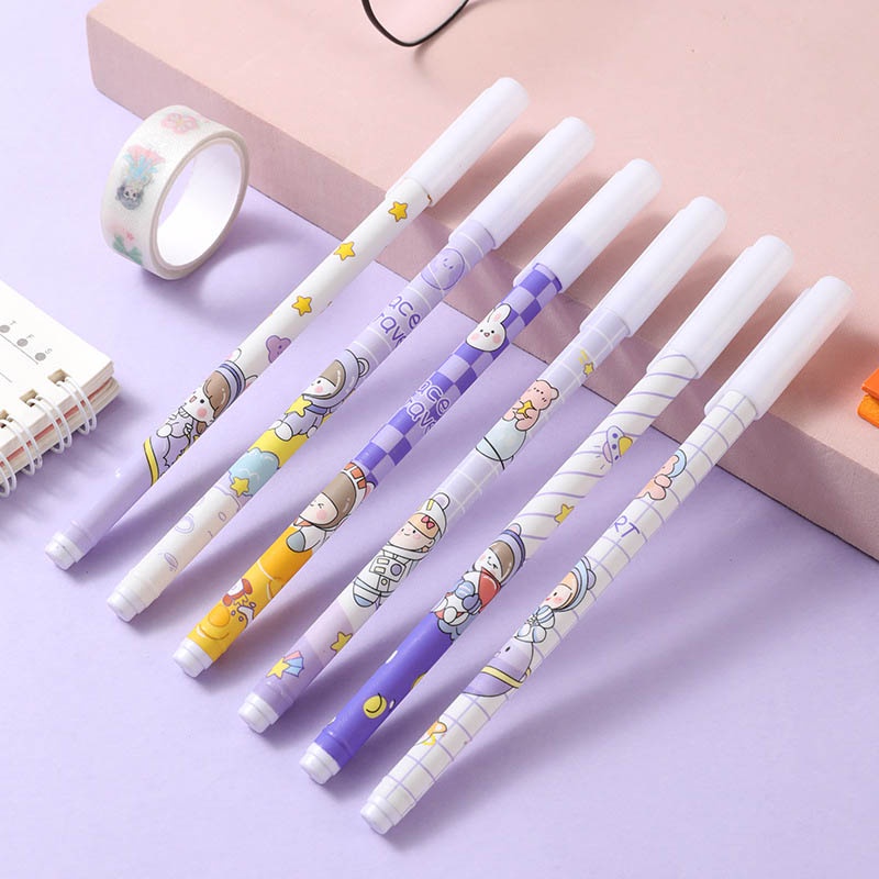 Bút Mực Gel Hình Hành Tinh Dễ Thương Cho Học Sinh / Văn Phòng