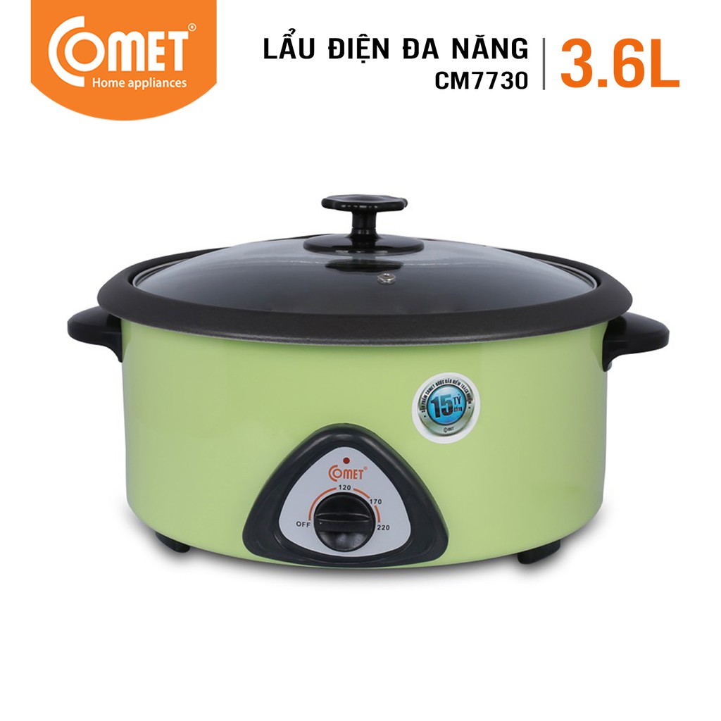 Nồi lẩu điện 3,6L COMET - CM7730