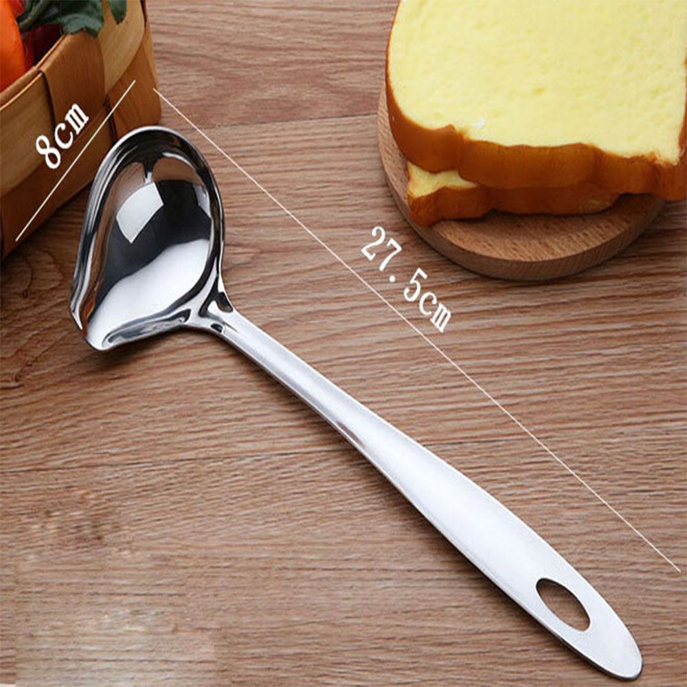 Muôi múc canh inox kiểu dáng tiện dụng