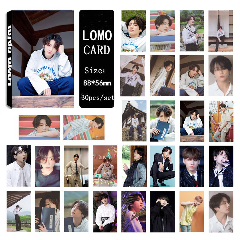 Bộ ảnh Lomo card BTS cực đẹp hình từng thành viên nhóm