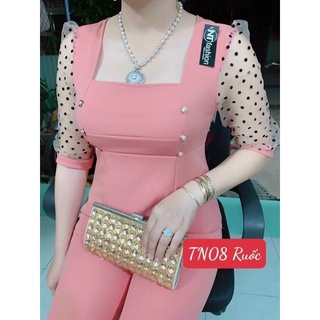 Đồ bộ thun cát hàn quần dài