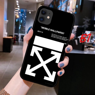 Ốp điện thoại in hình Off White cho iPhone 11 Pro Max XS MAX XR X 8 7 6s 6 Plus SE 2020