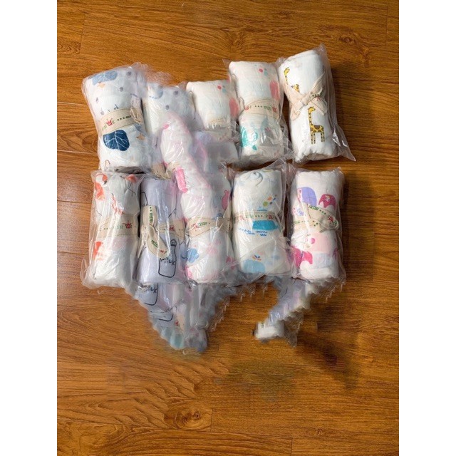 Khăn tre Aden &amp; Anais Việt Nam - Sợi Tre 100% 2 lớp
