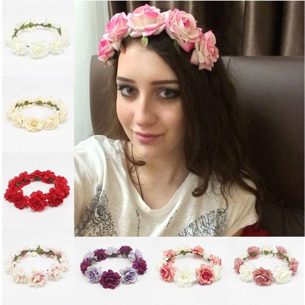 BORAG Vòng Hoa Cài Tóc Cho Nữ