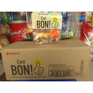 Thùng 10 túi Bánh ăn sáng C’est Bon 85g (5 gói X 17g)