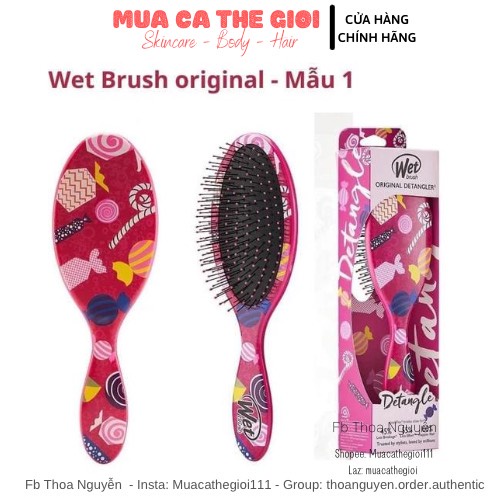 Lược Gỡ Rối Wet Brush Original Fullsize