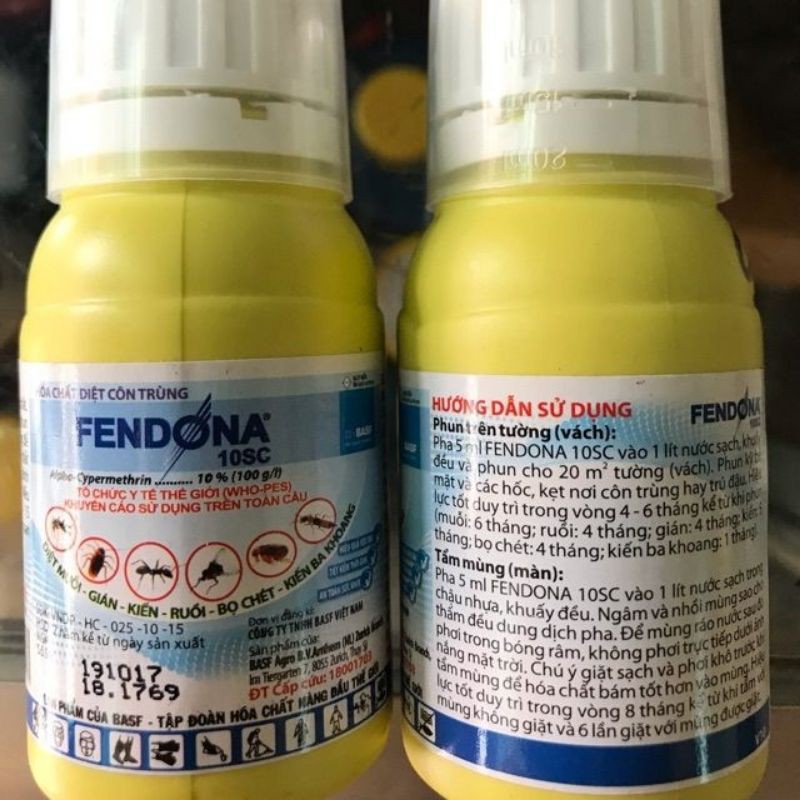 Lọ muỗi kiến gián Fendona chính hãnghiệu quả số 1 Đức