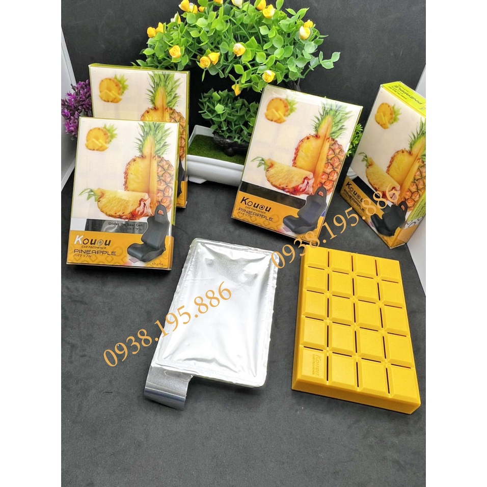 Sáp dứa Kouou Nhật Bản khử mùi ô tô cực tốt thơm cực thơm.