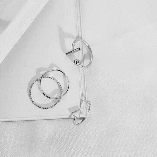 SET 4 NHẪN MIDI