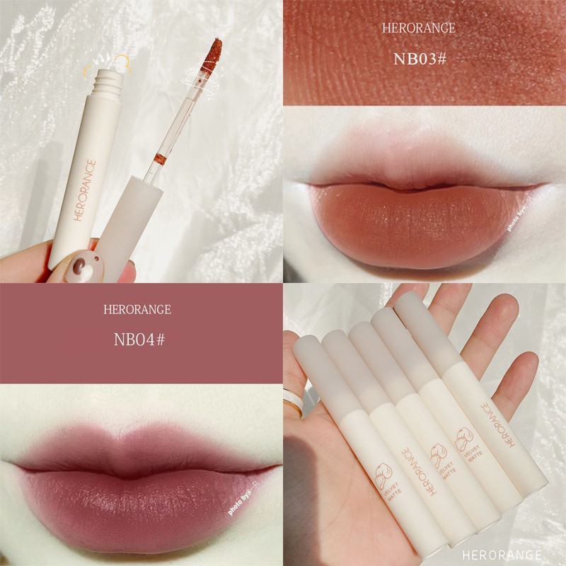 Son HERORANGE Trang Điểm Dưỡng Ẩm Chống Nước Lâu Trôi Thương Hiệu | BigBuy360 - bigbuy360.vn