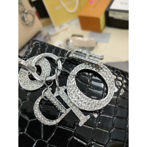 Túi dio lady sz 18 vân rắn hàng super vip