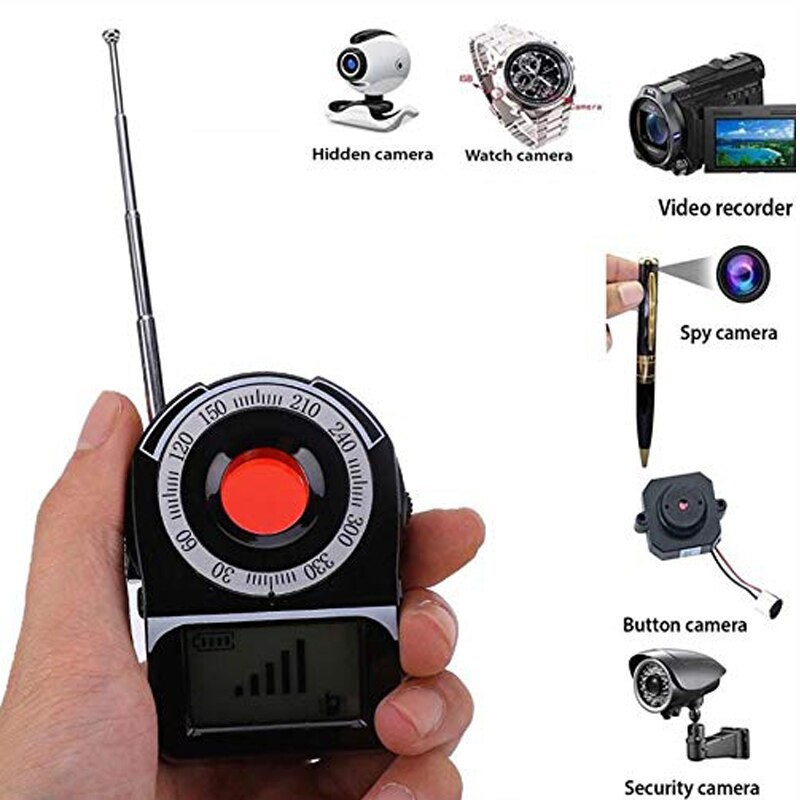 Máy phát hiện Camera, GPS, phát hiện Nghe Lén, Định Vị, ghi âm CC309