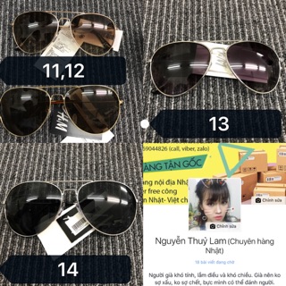 (Trả hàng) kính Hm chống uv Nhật