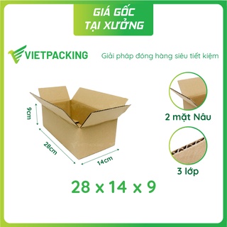 28x14x9 - 50 hộp carton đựng hàng hóa V161