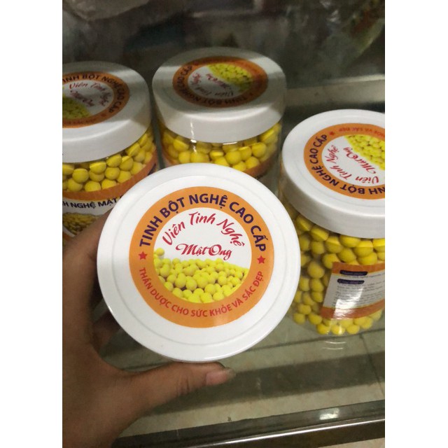 Viên nghệ mật ong trị đau dạ dày, mờ nám tàn nhang, trắng da | BigBuy360 - bigbuy360.vn