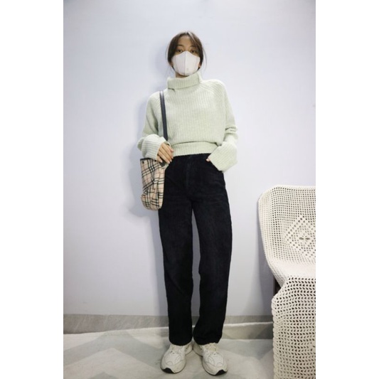 Quần nhung tăm eo 64-68