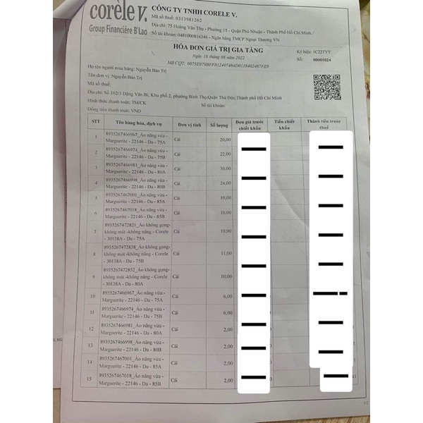 Áo lót nữ MARGUERITE 22146