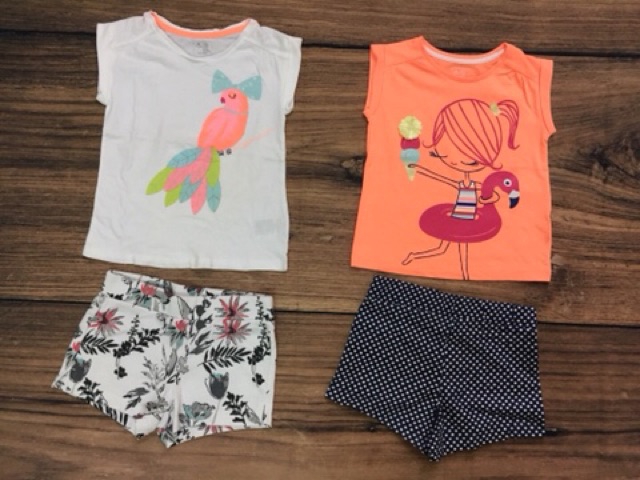 ÁO THUN DISNEY BÉ GÁI 12M-5T