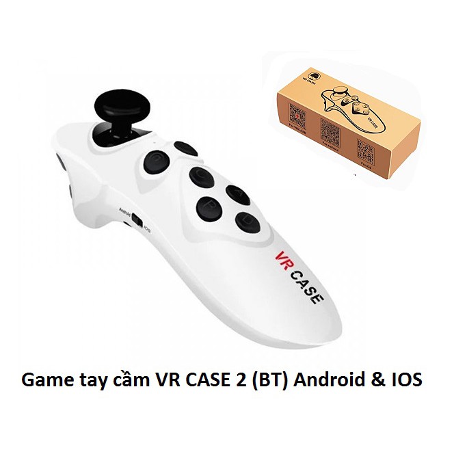 GAME TAY CẦM VR CASE 2 BLUETOOTH ANDROID VÀ IOS